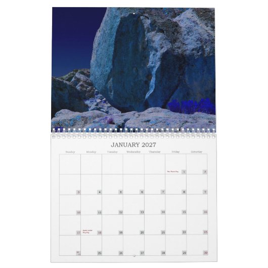 Calendrier Mural Cale de voyage par la route (Jan 2027)