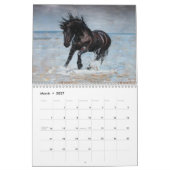 Calendrier Mural Calenda 2014 d'art de cheval (Mar 2027)