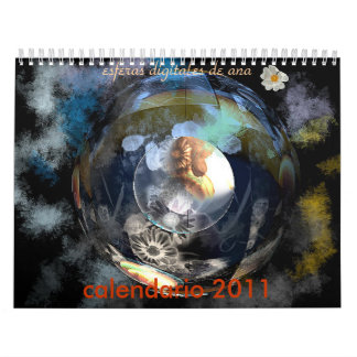 Calendrier Mural calendario 2011, esferas numériques…
