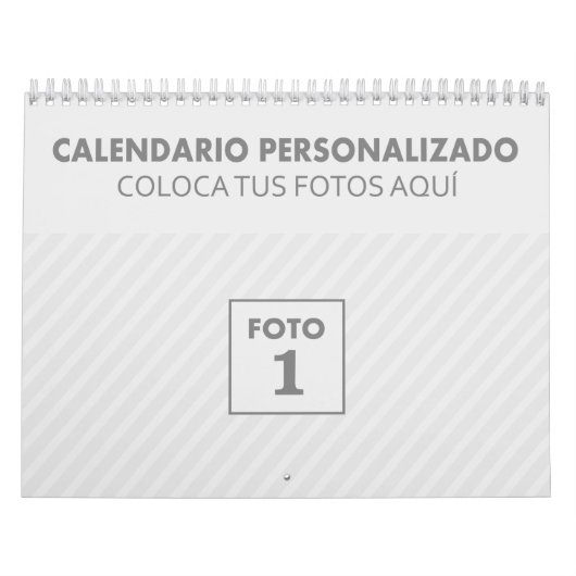 Calendrier Mural Calendarios personalizados 2024 con foto plantilla (Protection)