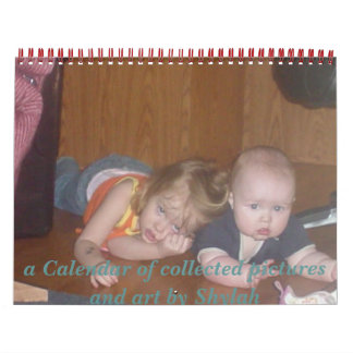 Calendrier Mural Calender plein de photos de famille