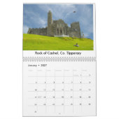 Calendrier Mural Calendrier-Blanc-Deux Pages (Jan 2027)