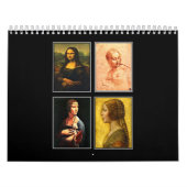 Calendrier Mural Calendrier-Classique/Cru-Leonardo da Vinci (Protection)
