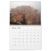 CALENDRIER MURAL CANYON DE BRYCE (Feb 2027)