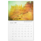 Calendrier Mural Canyons de sud-ouest (Jan 2027)