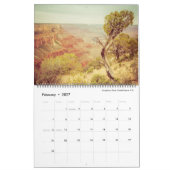Calendrier Mural Canyons de sud-ouest (Feb 2027)