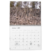 Calendrier Mural Canyons et formations rocheuses de l'Extrême-Ouest (Jan 2027)