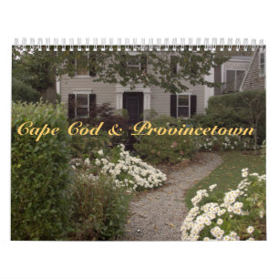 Calendrier Mural Cape Cod et Provincetown
