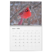 Calendrier mural cardinal (Mar 2026)