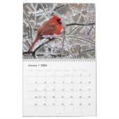 Calendrier mural cardinal (Jan 2026)