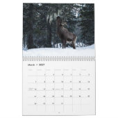 Calendrier mural Caribou 2027 (Mar 2027)