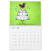 Calendrier Mural Carlins Off-Leash Art™ Vol 1 (Mar 2026)