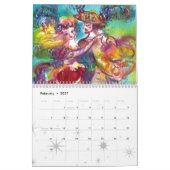 Calendrier Mural Carnaval à Venise 2009 (Feb 2027)