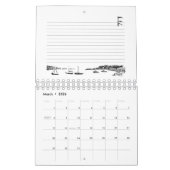 Calendrier Mural Carnet d'adresses parti de voile (Mar 2026)