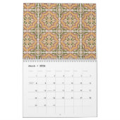 Calendrier Mural Carreaux de céramique (Mar 2026)