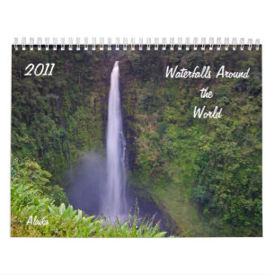 Calendrier Mural Cascades autour du monde, 2011
