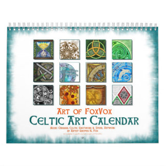 Calendrier mural celtique d'art
