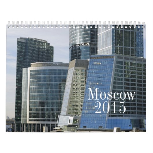 Calendrier Mural Centre, Moscou, 2015 (Protection)