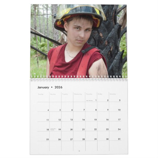 Calendrier Mural C'est TOUTE L'ÉDITION du VIRAGO "TORIE" (Jan 2026)