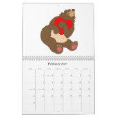 Calendrier Mural C'est un zoo ! (Feb 2027)