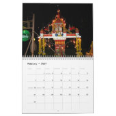 Calendrier Mural Chambres d'esprit de la Thaïlande (Feb 2027)