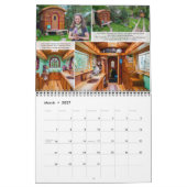 Calendrier Mural Chambres minuscules 2016 ($25) charités (Mar 2027)