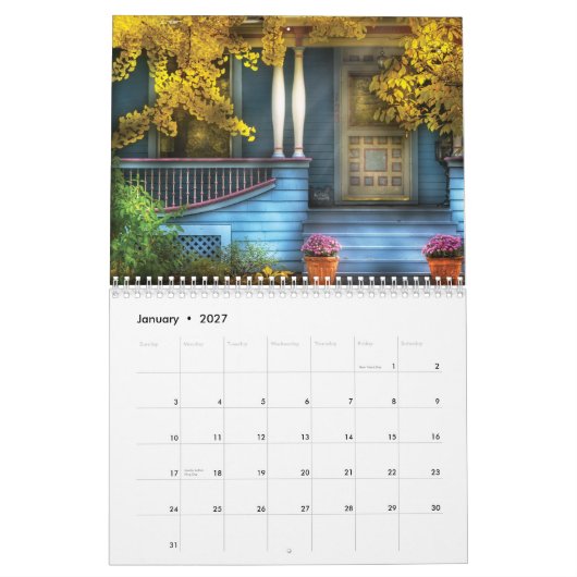Calendrier Mural Chambres victoriennes (Jan 2027)