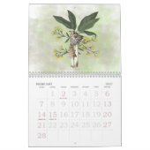 Calendrier Mural Champignon et fleurs (Feb 2027)