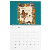 Calendrier Mural Changement de saisons (Jan 2027)