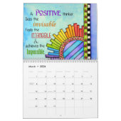 Calendrier Mural Chantez, Dansez Prenez Une Petite Chance Calendrie (Mar 2026)