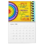 Calendrier Mural Chantez, Dansez Prenez Une Petite Chance Calendrie (Jan 2026)