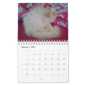 Calendrier Mural Chat sibérien de forêt (Feb 2027)