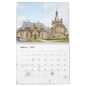 Calendrier Mural Châteaux de la France, 2011 (Feb 2027)