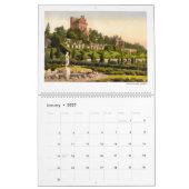 Calendrier Mural Châteaux d'Ecosse 2026 (Jan 2027)