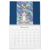 Calendrier Mural Chats 2012 (Feb 2027)