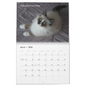 Calendrier Mural CHATS et CHATONS sibériens CAL2008 (Mar 2026)