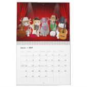 Calendrier Mural Chats/minous drôles (Mar 2027)