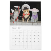 Calendrier Mural Chats/minous drôles (Feb 2027)