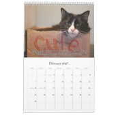 Calendrier Mural Chats pour la conscience de VAS ! (Verticale) (Feb 2027)