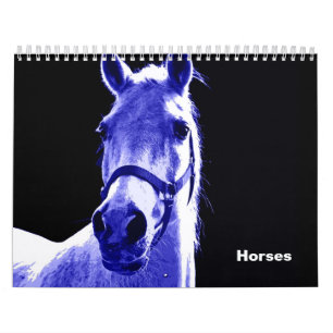 Calendrier Mural Chevaux