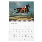 Calendrier Mural CHEVAUX COLLECTION D'ART FIN 2014 Peintures Dessin (Jan 2026)