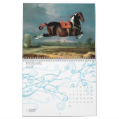 Calendrier Mural CHEVAUX COLLECTION D'ART FIN Peintures Et Dessins (Feb 2027)