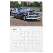 Calendrier Mural Chevys des années 50 (Feb 2027)