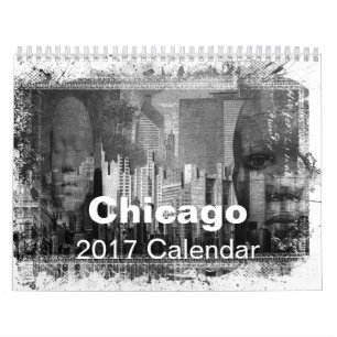 Calendrier Mural Chicago 2017