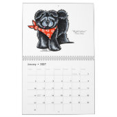 Calendrier Mural Chiens par Off-Leash Art Vol 3 (Jan 2027)