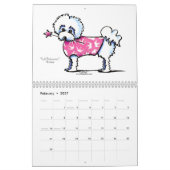 Calendrier Mural Chiens par Off-Leash Art Vol 3 (Feb 2027)