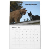 Calendrier Mural Chiot de mangue (Feb 2026)