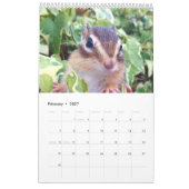 Calendrier Mural chipmunk (All countries) (Feb 2027)