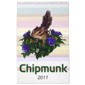 Calendrier Mural chipmunk (All countries) (Protection)