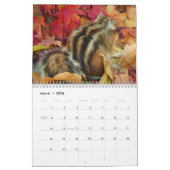 Calendrier Mural chipmunk,Squirrel,photo,calendar (Mar 2026)
